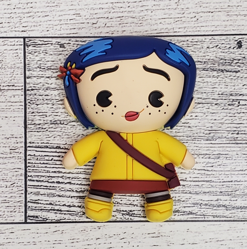 New Coraline Magnet By Laika 2022, Coraline In Her Rain Coat